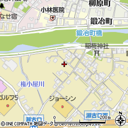 三重県名張市瀬古口92周辺の地図
