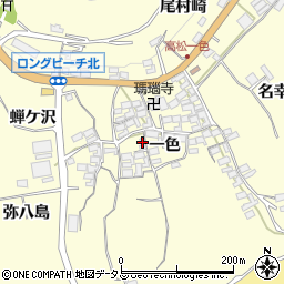 愛知県田原市高松町一色69周辺の地図