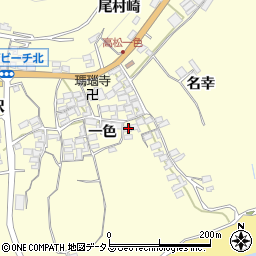 愛知県田原市高松町一色45周辺の地図
