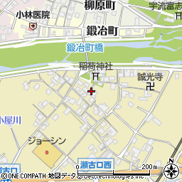 三重県名張市瀬古口289周辺の地図
