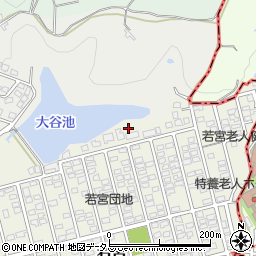 岡山県都窪郡早島町若宮13周辺の地図