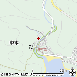 静岡県賀茂郡南伊豆町中木1217周辺の地図