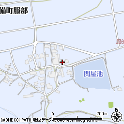 岡山県倉敷市真備町服部449周辺の地図