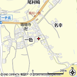 愛知県田原市高松町一色46周辺の地図