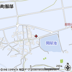 岡山県倉敷市真備町服部448周辺の地図