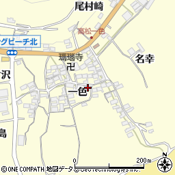 愛知県田原市高松町一色79周辺の地図