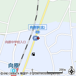 広島県安芸高田市向原町坂704-1周辺の地図