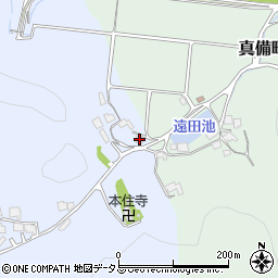 岡山県倉敷市真備町服部1562周辺の地図