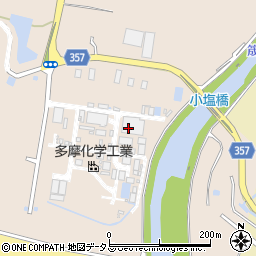 多摩化学工業株式会社　浜岡工場周辺の地図