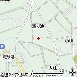 愛知県田原市赤羽根町周辺の地図