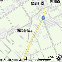 愛知県田原市保美町南145周辺の地図