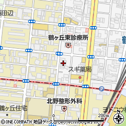 大阪府大阪市阿倍野区西田辺町2丁目10-23周辺の地図