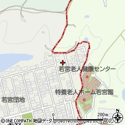 岡山県都窪郡早島町若宮3707-19周辺の地図