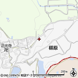 奈良県生駒郡平群町椹原260周辺の地図