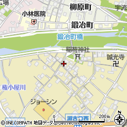 三重県名張市瀬古口270周辺の地図