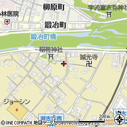 三重県名張市瀬古口307周辺の地図