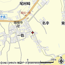 愛知県田原市高松町一色13周辺の地図