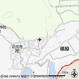 奈良県生駒郡平群町椹原267周辺の地図