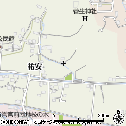 岡山県倉敷市祐安1341周辺の地図