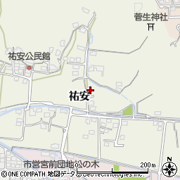 岡山県倉敷市祐安1346周辺の地図