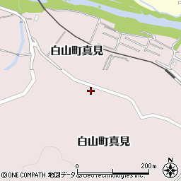 三重県津市白山町真見121周辺の地図