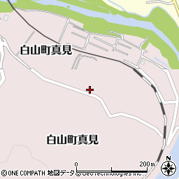 三重県津市白山町真見99周辺の地図