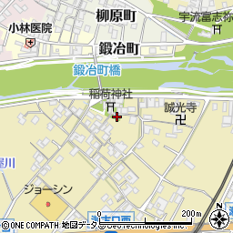 三重県名張市瀬古口291周辺の地図