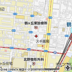 大阪府大阪市阿倍野区西田辺町2丁目10-2周辺の地図