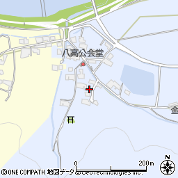 岡山県倉敷市真備町服部55周辺の地図