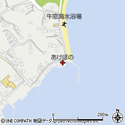 民宿あけぼの周辺の地図