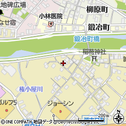 三重県名張市瀬古口73周辺の地図