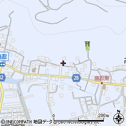 岡山県瀬戸内市牛窓町鹿忍1074周辺の地図