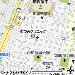 三幸金属大阪支社周辺の地図