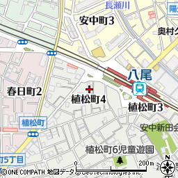 エクセレントコート八尾駅前周辺の地図