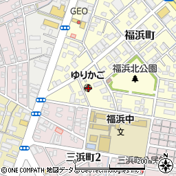 岡山南カトリック教会周辺の地図