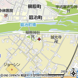 三重県名張市瀬古口306周辺の地図