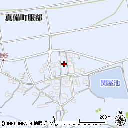 岡山県倉敷市真備町服部428周辺の地図