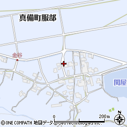 岡山県倉敷市真備町服部420周辺の地図