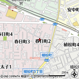 大阪府八尾市春日町2丁目5-29周辺の地図