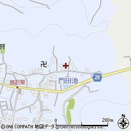 岡山県瀬戸内市牛窓町鹿忍1217-2周辺の地図