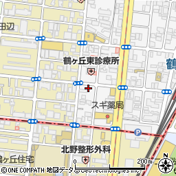 大阪府大阪市阿倍野区西田辺町2丁目10-29周辺の地図