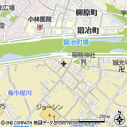 三重県名張市瀬古口77周辺の地図