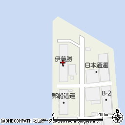 商船港運株式会社　港運ターミナル部港運グループ南港沖縄周辺の地図