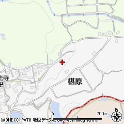 奈良県生駒郡平群町椹原252周辺の地図