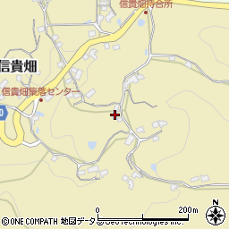 奈良県生駒郡平群町信貴畑421周辺の地図