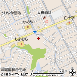 八剣伝 妹尾店周辺の地図