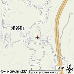 奈良県奈良市米谷町617周辺の地図
