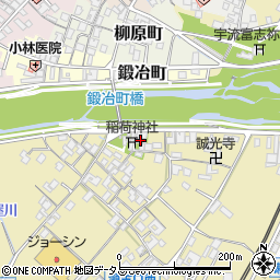 三重県名張市瀬古口293周辺の地図