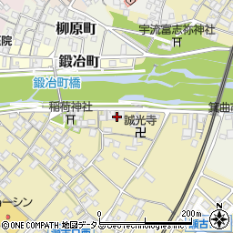 三重県名張市瀬古口431周辺の地図
