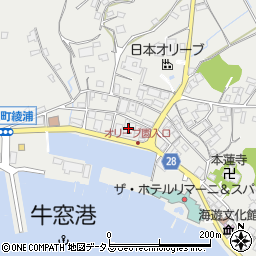 日本オリーブ株式会社　研究室周辺の地図